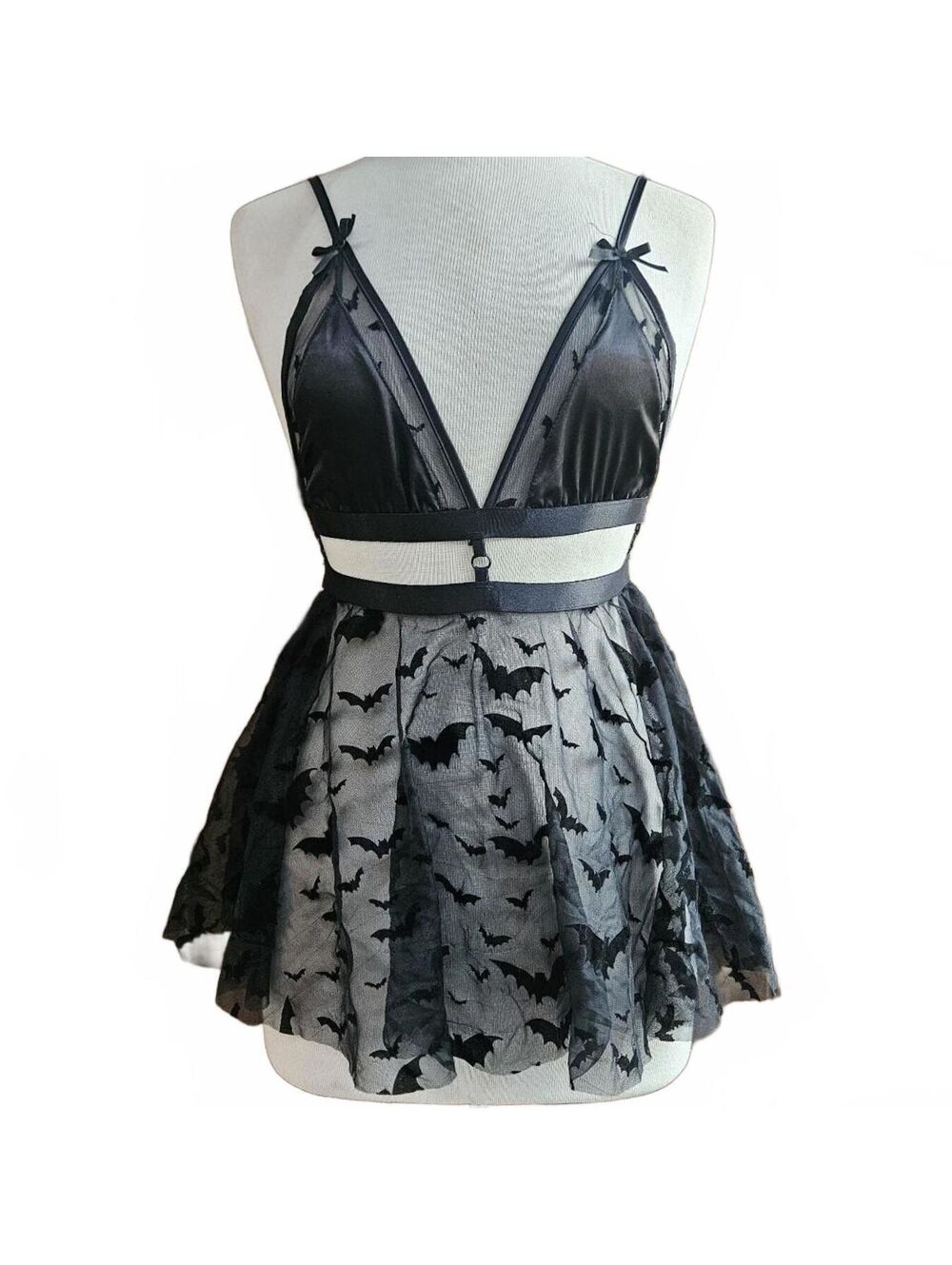 Bat Babydoll Goth Punk Rave, small